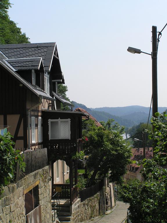 Wehlener Landhaus In Stadt Wehlen, Saechsische Schweiz Apartment Ruang foto